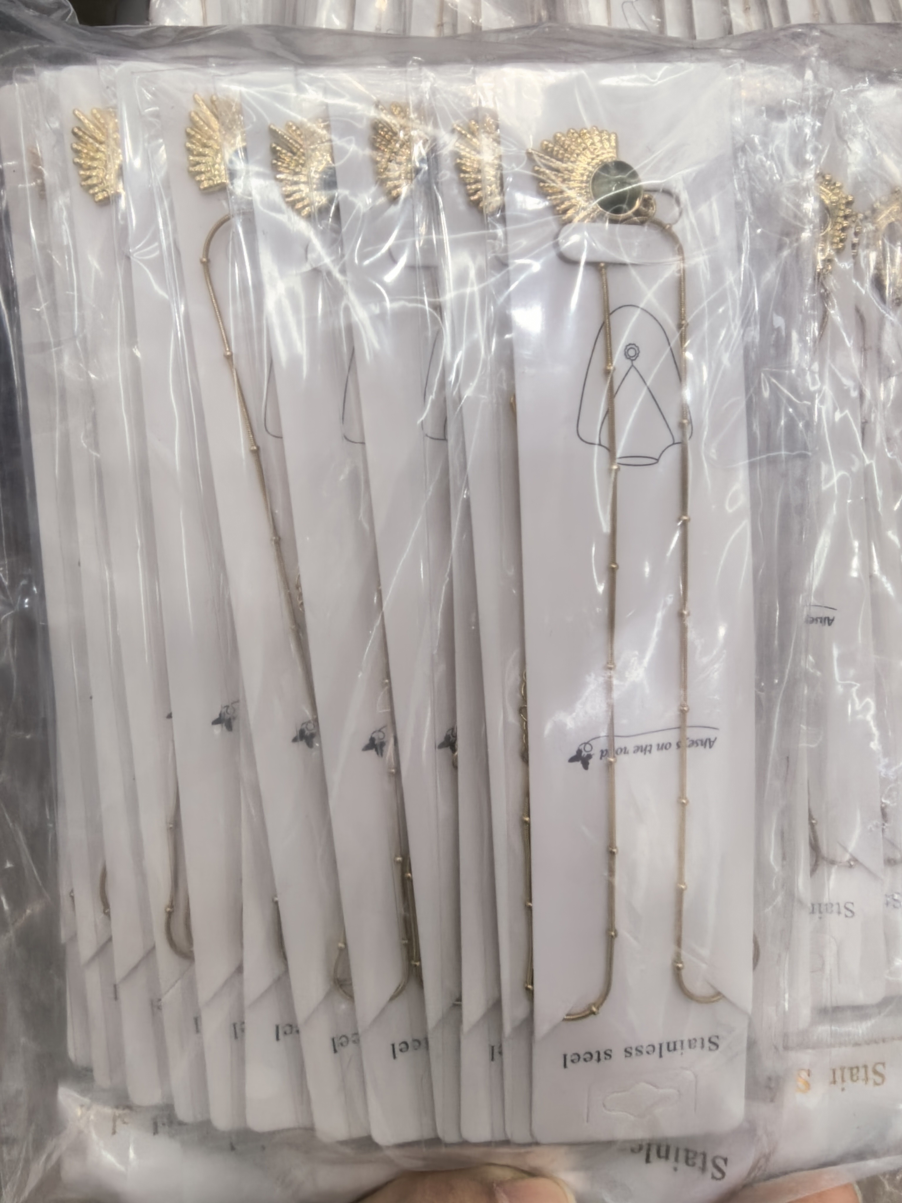 优质防水耐用多色选择适合日常佩戴  时尚简约百项链不锈钢项链首饰水钻瓜链项链