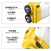 Outdoor sports fast-charging large-capacity portable camping lamp, patrol fishing lamp, hand-held high-power camping lighting lamp Application Scenario