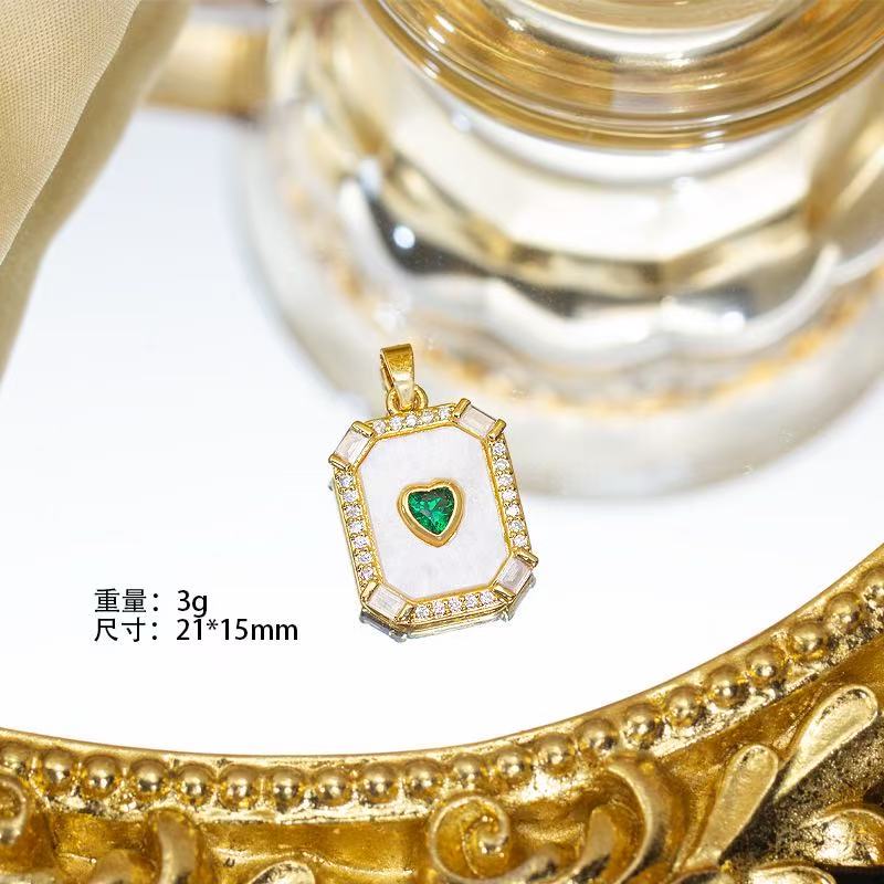 梦之涵饰品时尚爆款网络欧美出口铜镶镐 精美时尚吊坠饰品耳饰饰品烧焊锆石耳环烧焊耳环耳环详情图5