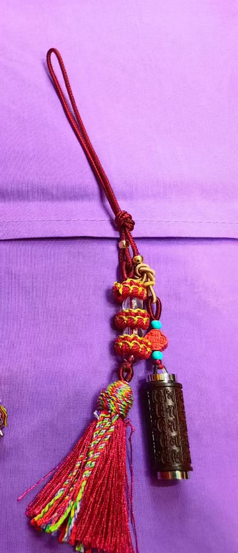 挂件 高端大气 工艺品刺绣十字绣珍珠画  汽车钥匙包  壳 佛道教工艺品礼品 收藏品详情图2