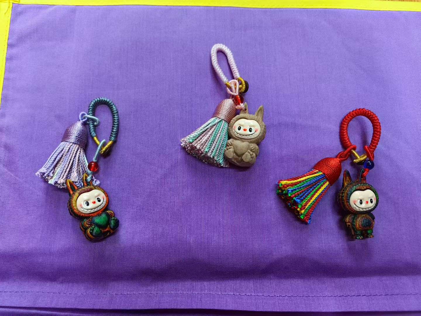 精美礼品   美轮美奂  高端大气  工艺品礼品刺绣十字绣珍珠画汽车钥匙包壳  佛 道教风格手工艺    收藏品