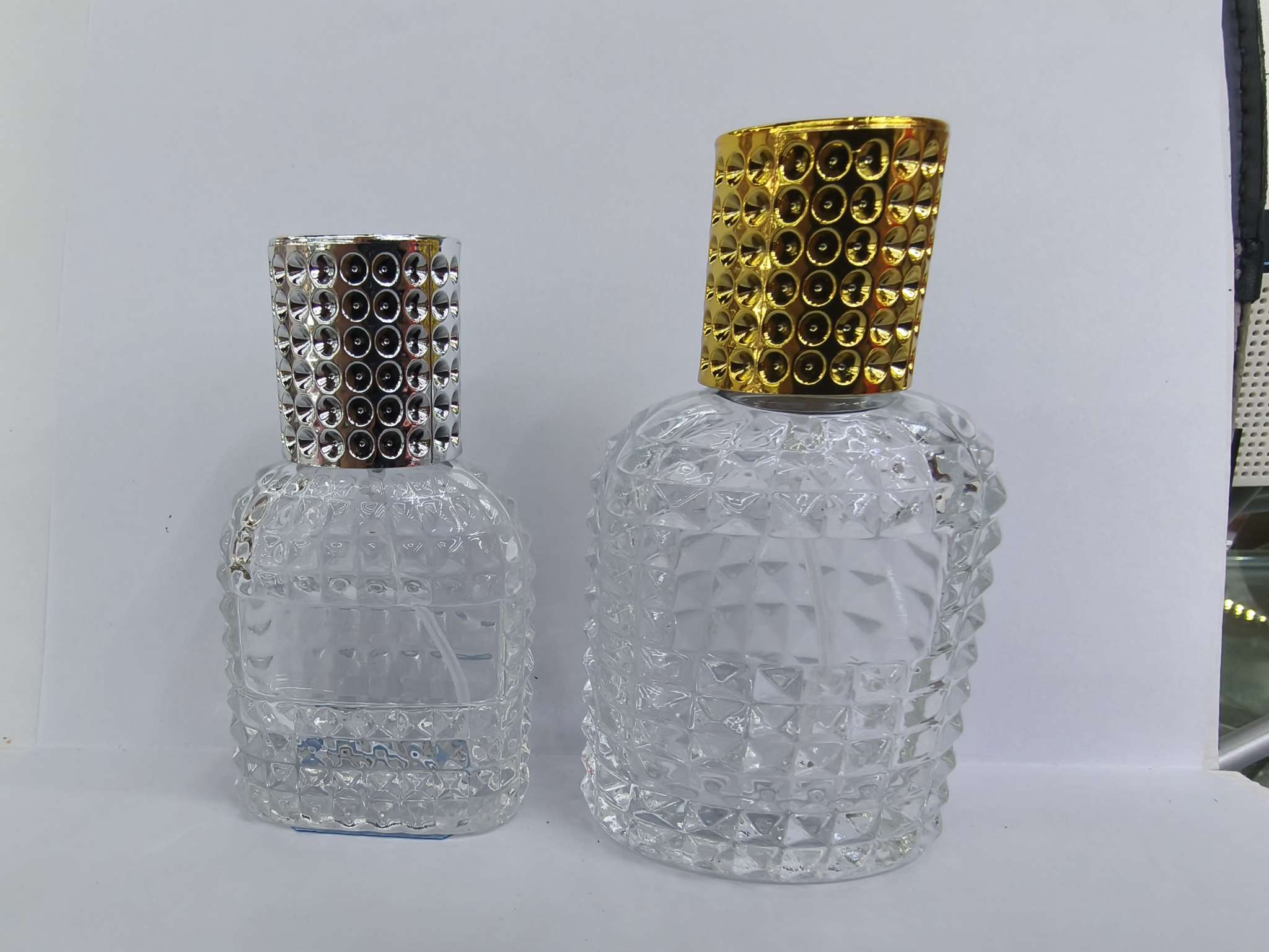 工艺品礼品16mm玻璃弹珠玻璃罩玻璃瓶琉璃佛像简约风格收藏摆件波点香水瓶