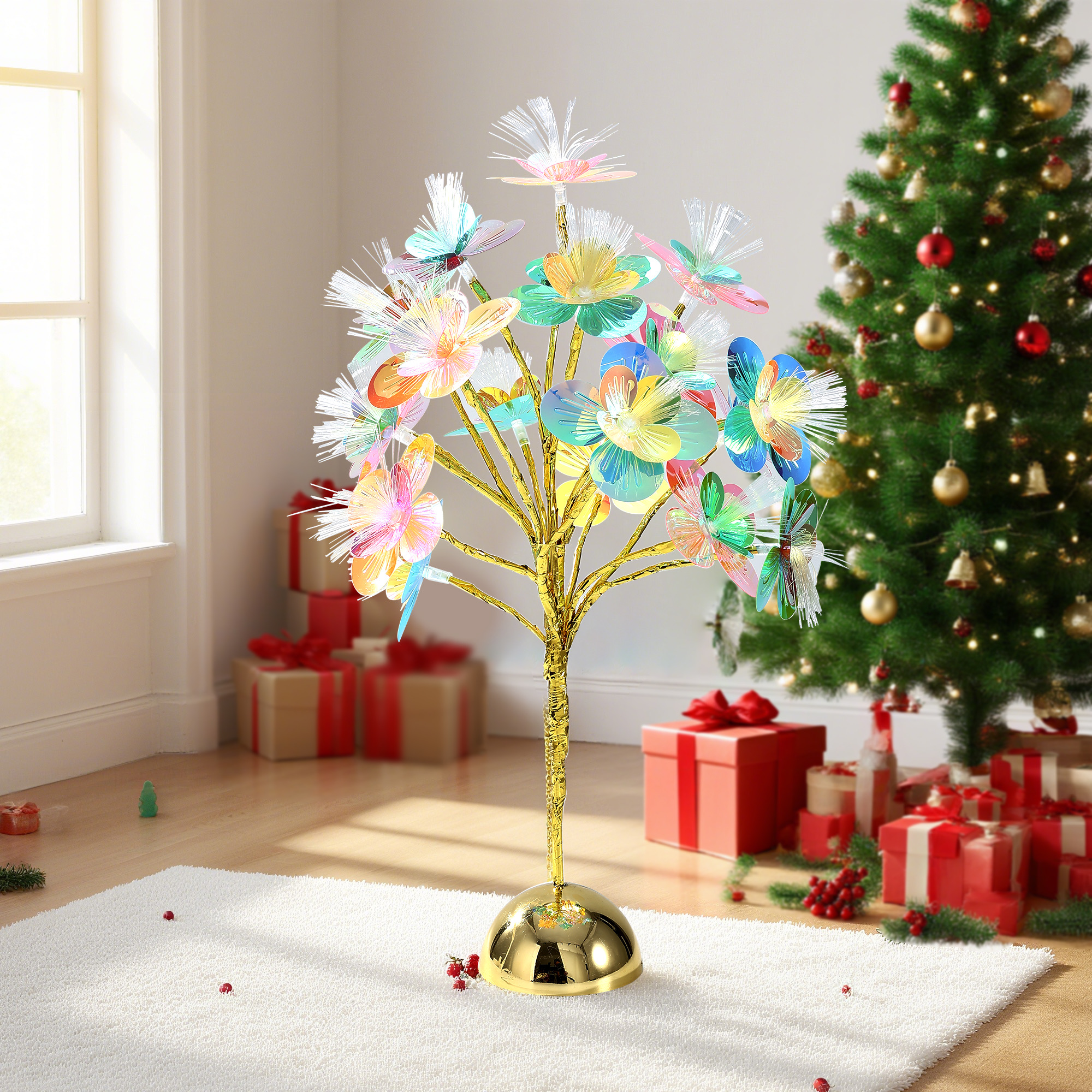 Elegant and fashionable LED makeup light, beauty fill light, makeup mirror light, soft light, skin care light, multi-color adjustment details Picture