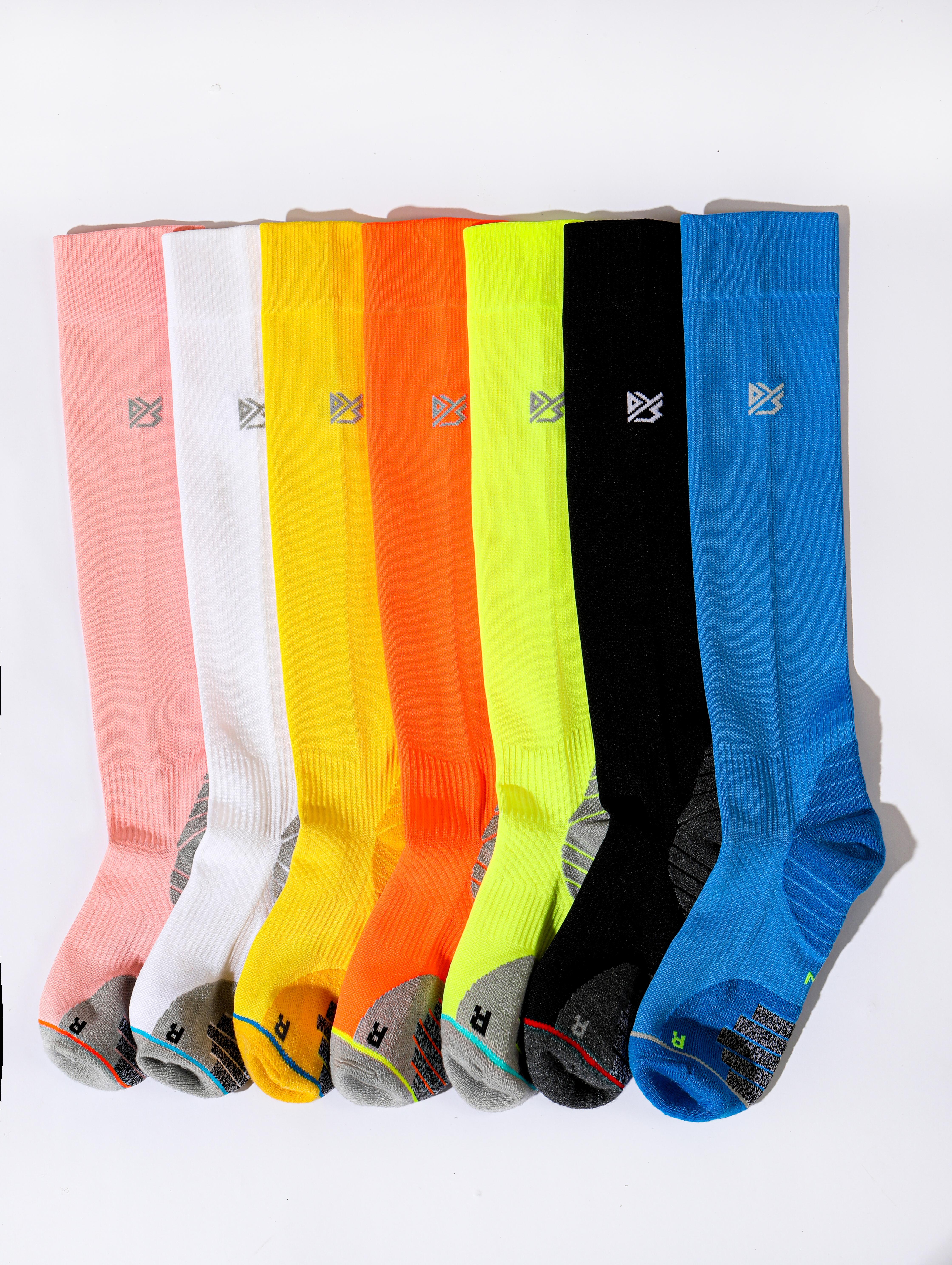 长筒户外跑步袜羊毛