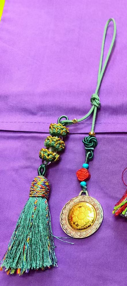 挂件 高端大气 工艺品刺绣十字绣珍珠画  汽车钥匙包  壳 佛道教工艺品礼品 收藏品详情图3