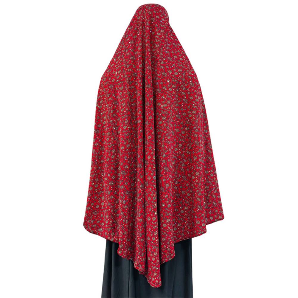 销盖头休闲新款马来中东印花时尚款欧美款头巾