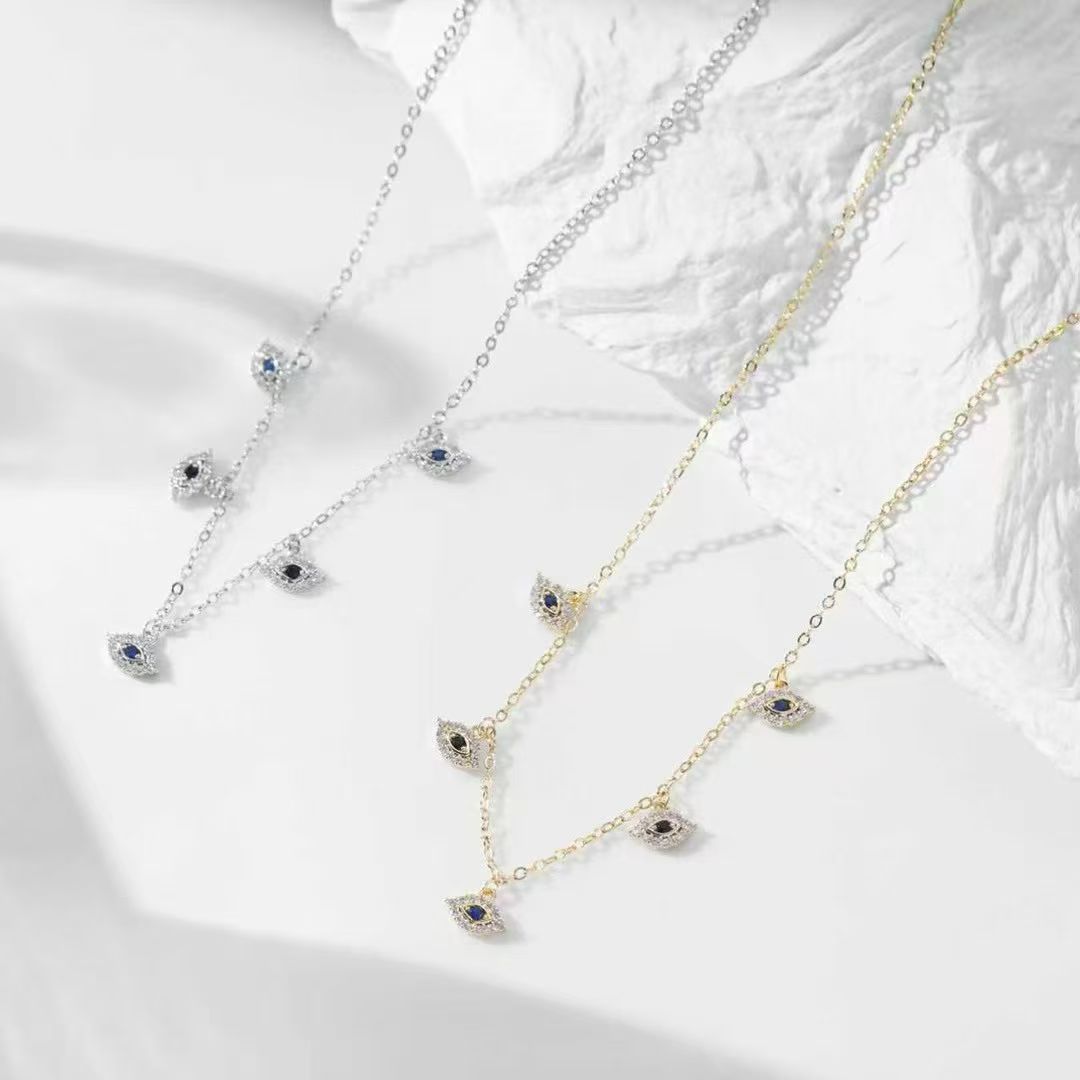 锁骨链项饰女配饰冷淡风头饰钥匙拼接时尚饰品
