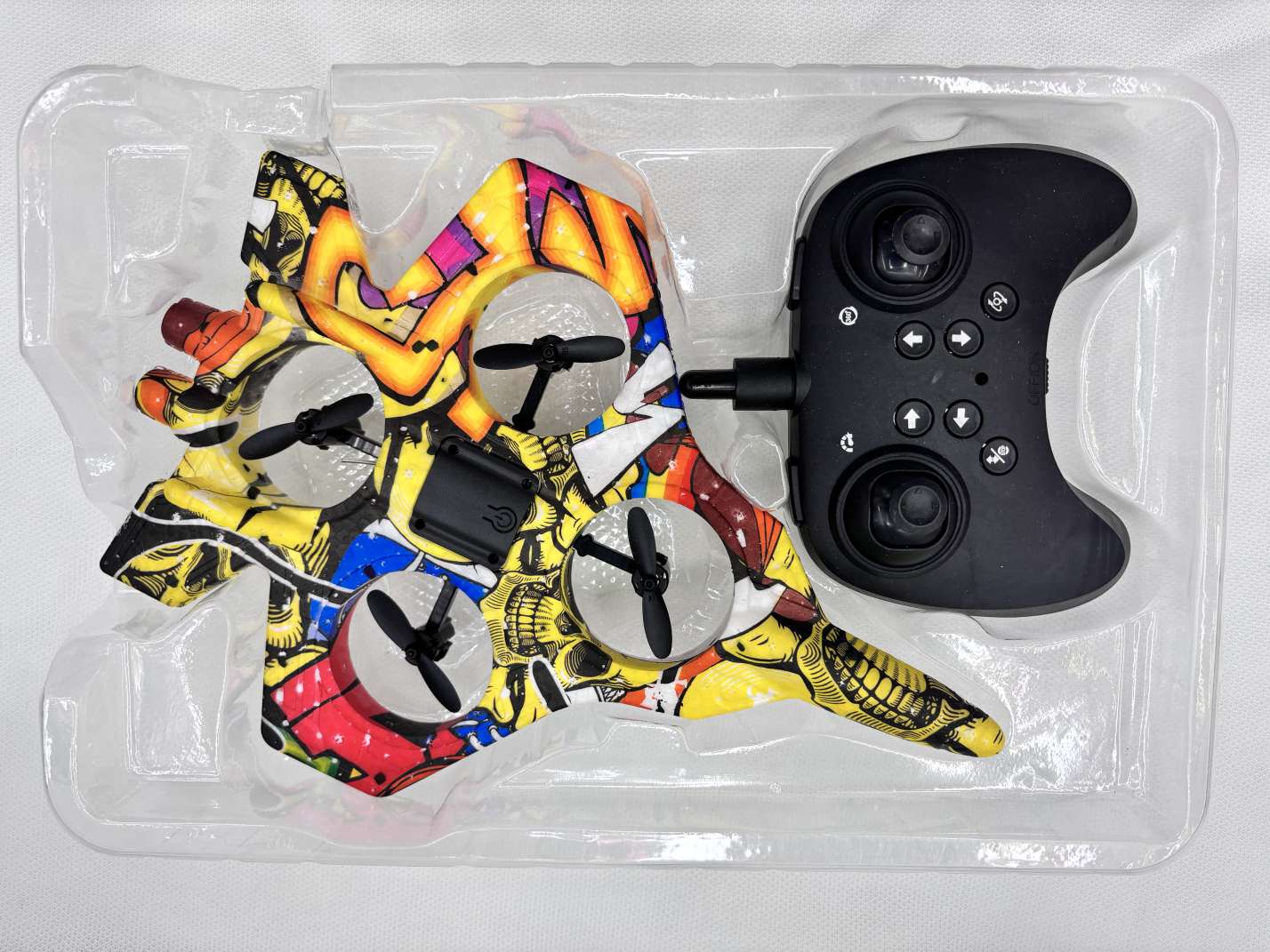 跨境新品泡沫遥控飞机四轴无人机儿童玩具耐摔长续航战斗机遥控飞机