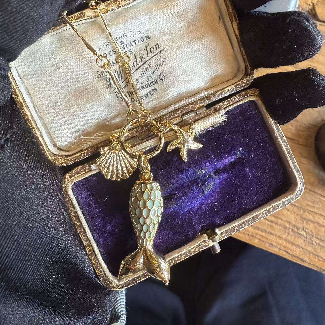 Fanxiya Bracelet 范西娅 夏日海星海螺手链女精致高级气质手饰