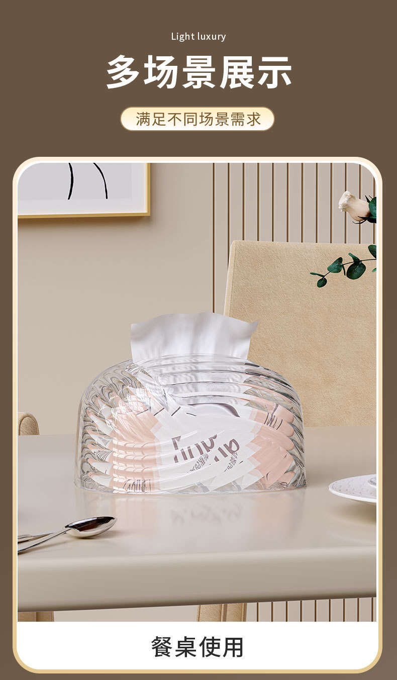 عبر الحدود W74-WM-9056 صناديق المناديل الورقية، صناديق المناديل الورقية في غرفة المعيشة، صناديق المناديل الورقية، صناديق المائدة المستديرة، صناديق الورق الورقية، شفافة في المنزل detail image 3