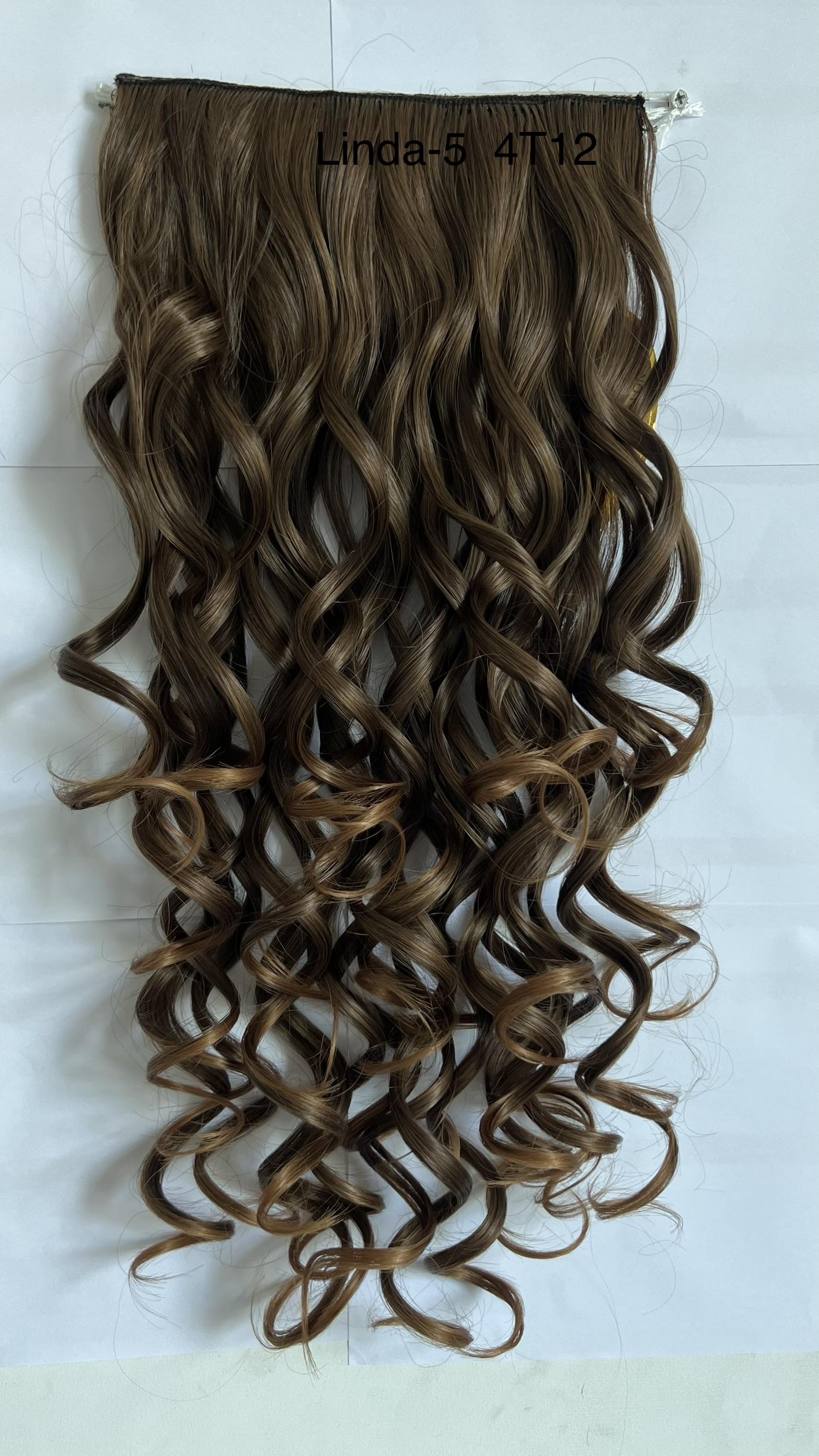Yiyang hair accessories, wigs, hair extensions, matte high-temperature silk SHT three-tooth hair extensions, simulated hair, chemical fiber extended and thickened BB clips, hand-wound large wave hair curls, hair extensions, hair extensions Application Scenario