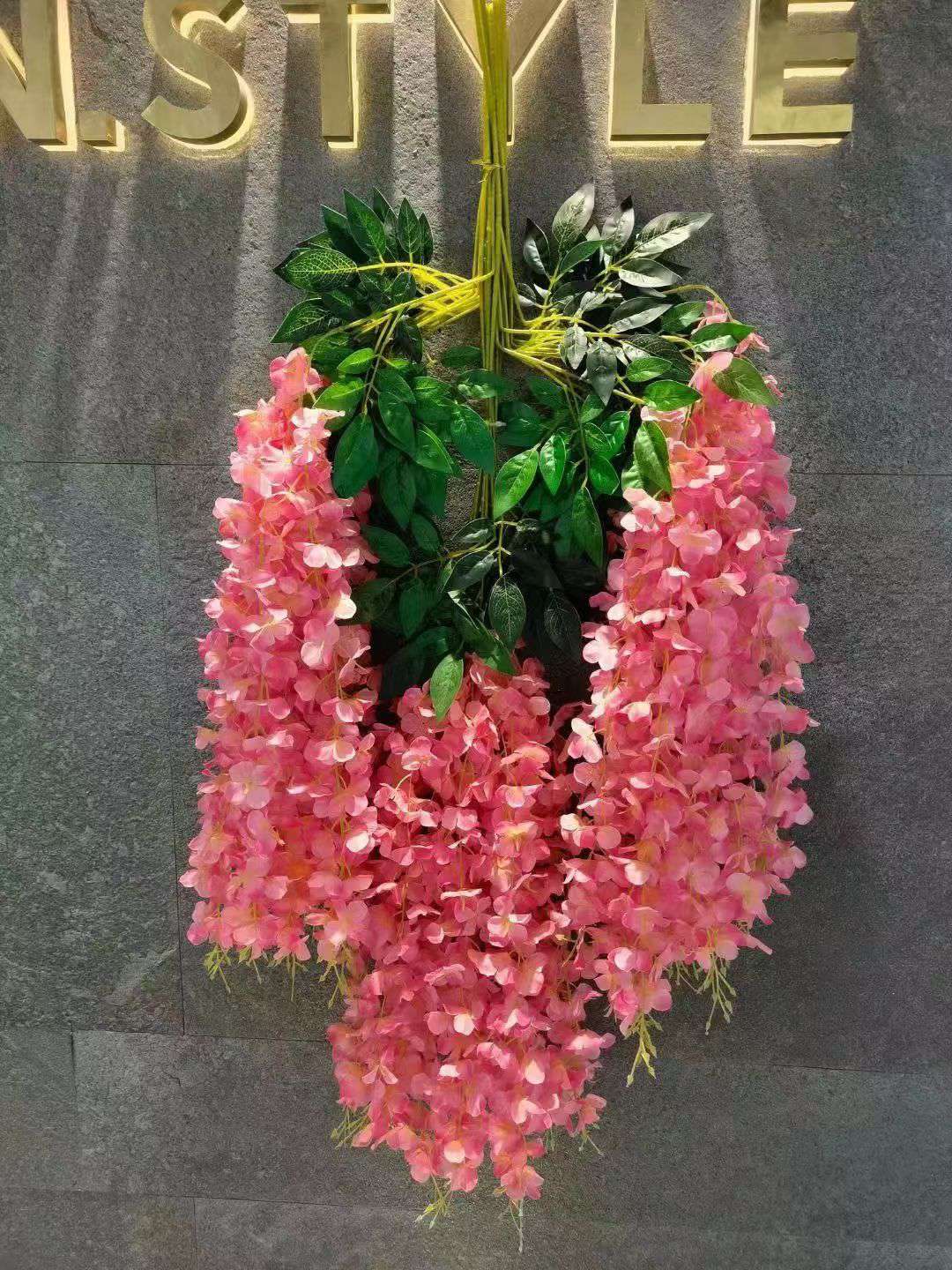 森系仿真花饰绢花花头春天花园假花家饰装饰假花仿真花