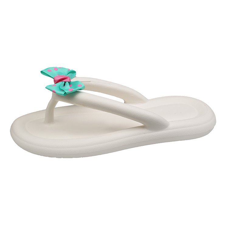 The 2025 summer new ins trend slip-on slippers EVA super soft flat flip-flops are versatile for women both inside and out Item Picture
