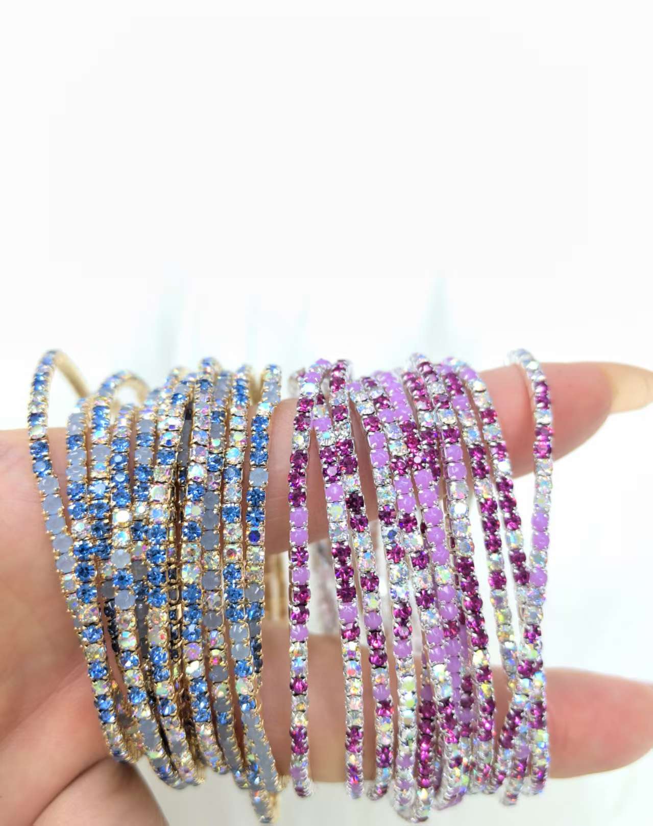 DIY multi-color elastic wrist band accessories diy detail image 8