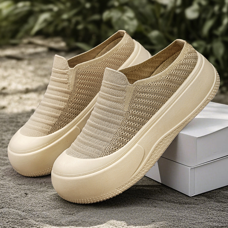 Women's summer thick-soled slippers, comfortable and casual shoes, lazy shoes, fashionable and versatile height-increasing shoes, flip-flops Specification drawing