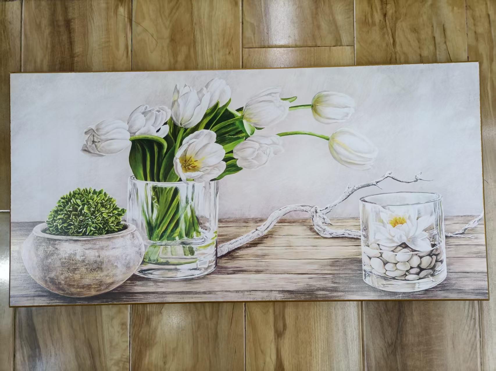 现代装饰画，D7766，油画