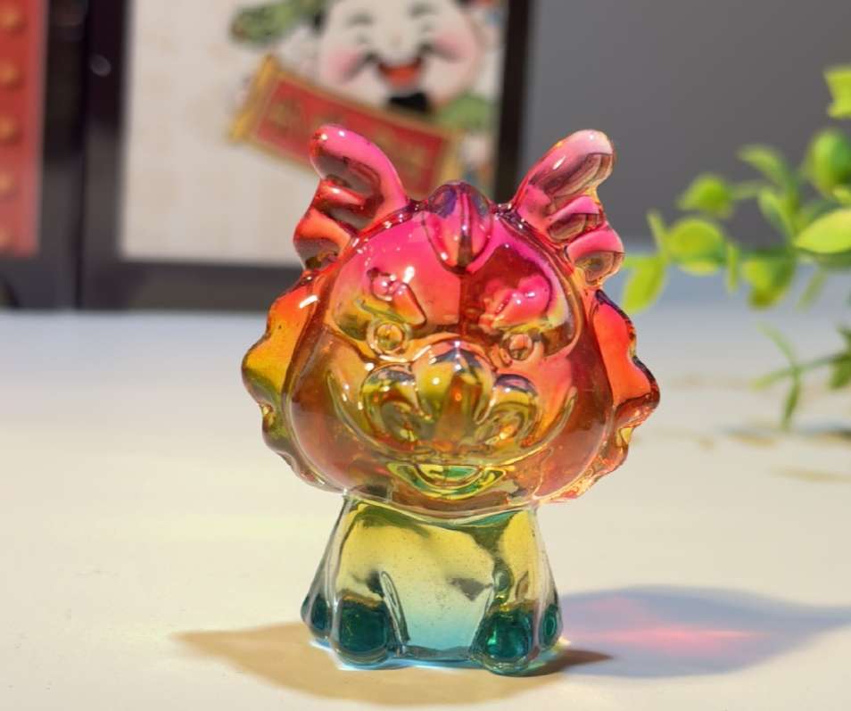 The cartoon crystal series of the twelve Chinese zodiac signs, featuring Rat, Ox, Tiger, Rabbit, dragon, Snake, horse, goat, Monkey, rooster, dog and pig, has the attributes of birthday gifts Item Picture