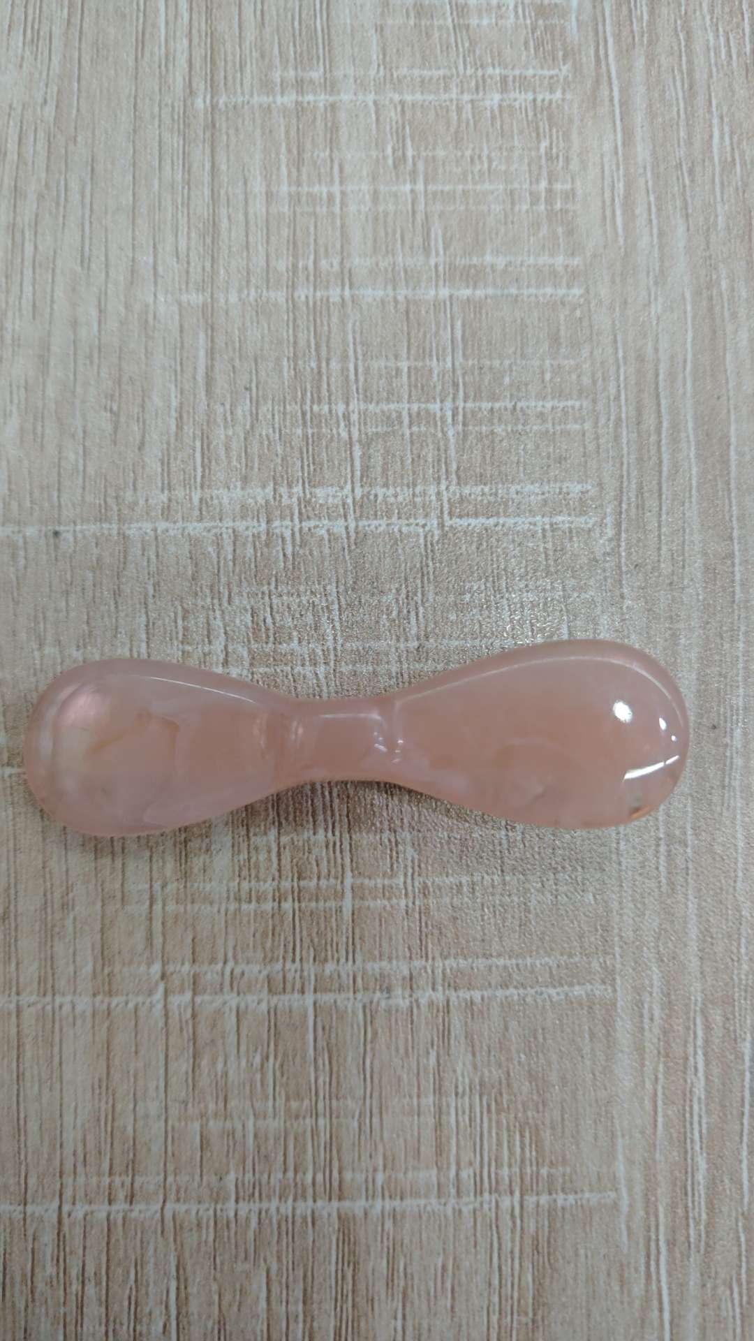 高级高亮双圆树脂夹子