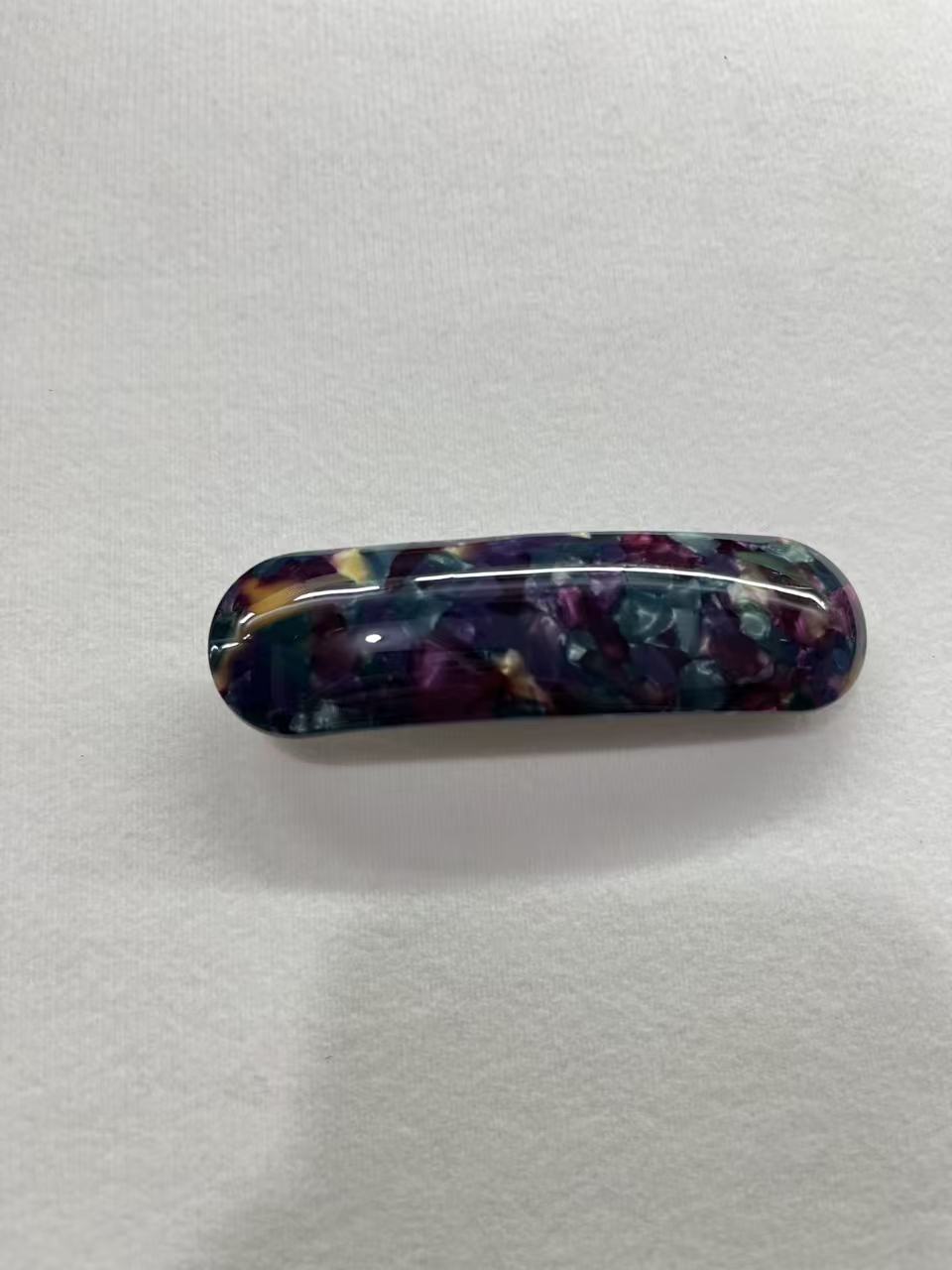 Fashionable and simple spring clip edge clip acetic acid eco-friendly hair clip detail image 13