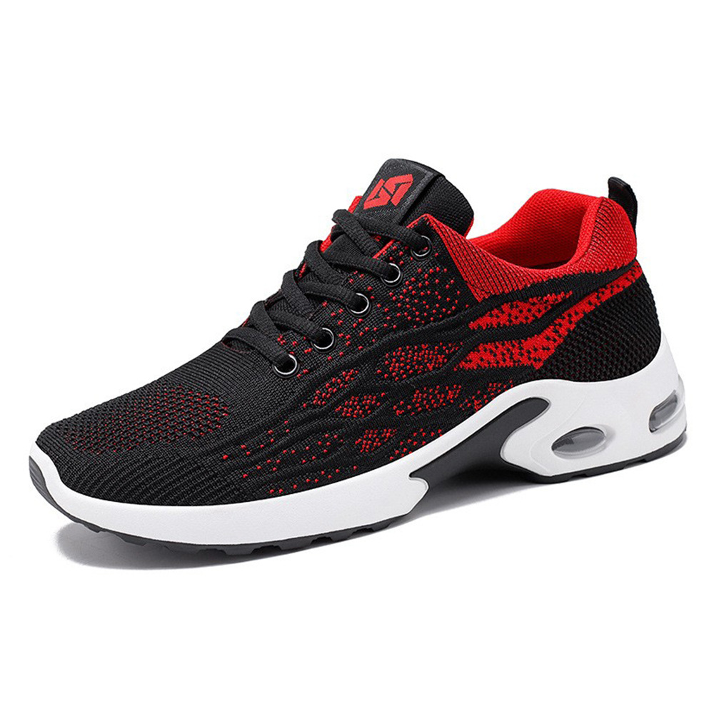 Men's sports shoes 2025, foreign trade shoes, men's breathable lace-up running shoes, Korean version, lightweight and casual men's shoes, breathable and lightweight Item Picture