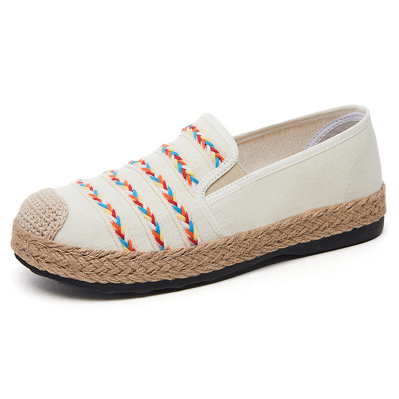 New versatile women's shoes, ethnic one-foot casual shoes, polyurethane wholesale gifts, soft-soled, not tiring to the feet, mom's shoes Item Picture