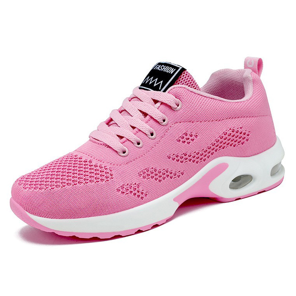 Women's Shoes 2025 New air-cushioned shoes Korean version fashionable and trendy women's shoes Soft-soled casual breathable sports shoes for women Item Picture