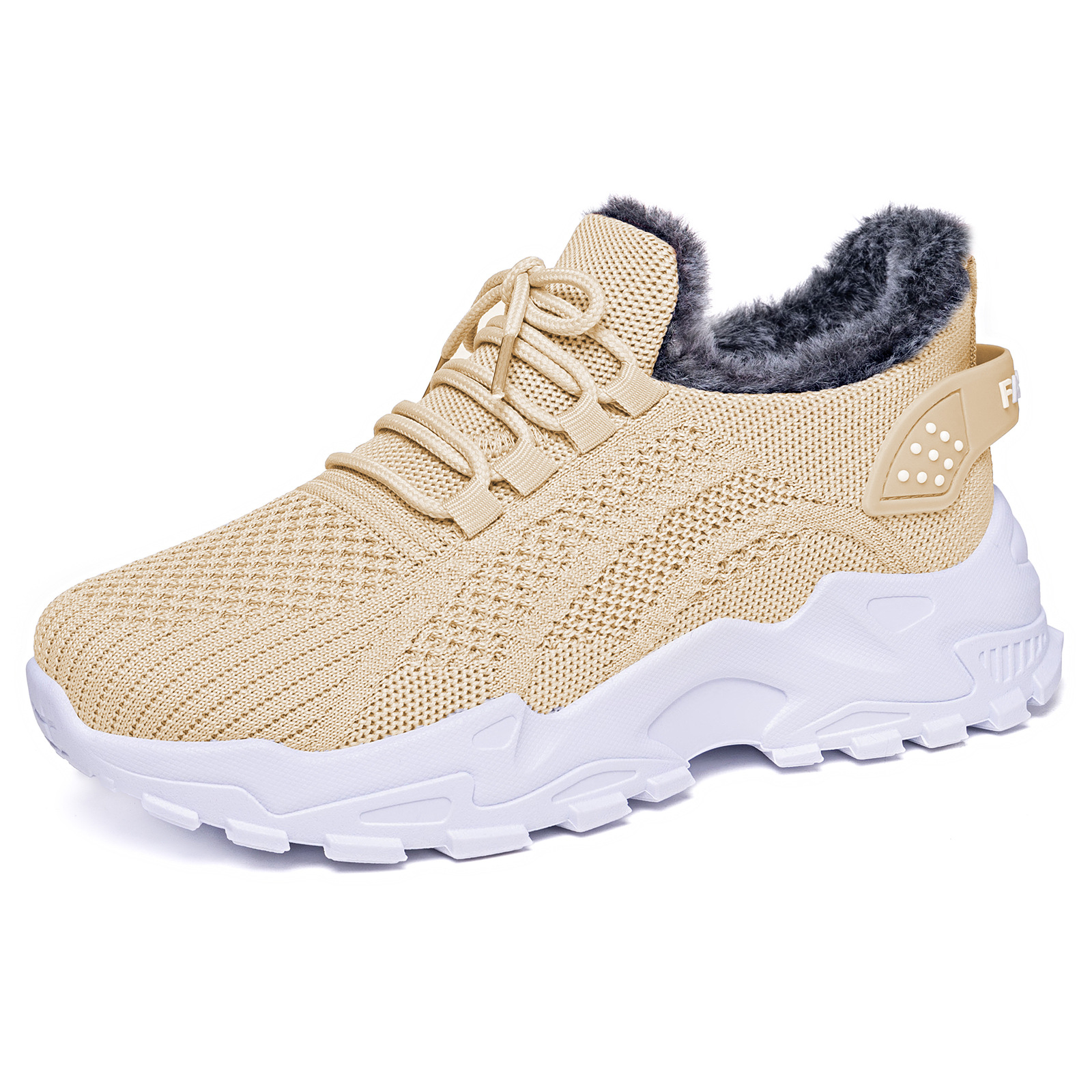 temu's best-selling thick-soled cotton boots, lightweight short boots and warm boots for women in winter with added fleece and thickening Item Picture