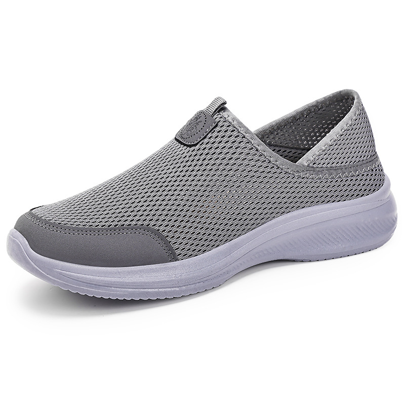 New men's shoes for mosquito repellent cross-border delivery, a pair of old Beijing cloth shoes, breathable, casual and comfortable, couple dad shoes Item Picture