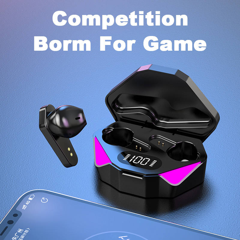 The new cross-border X15 Bluetooth headphones are low-latency and low-power digital gaming and e-sports headphones Application Scenario