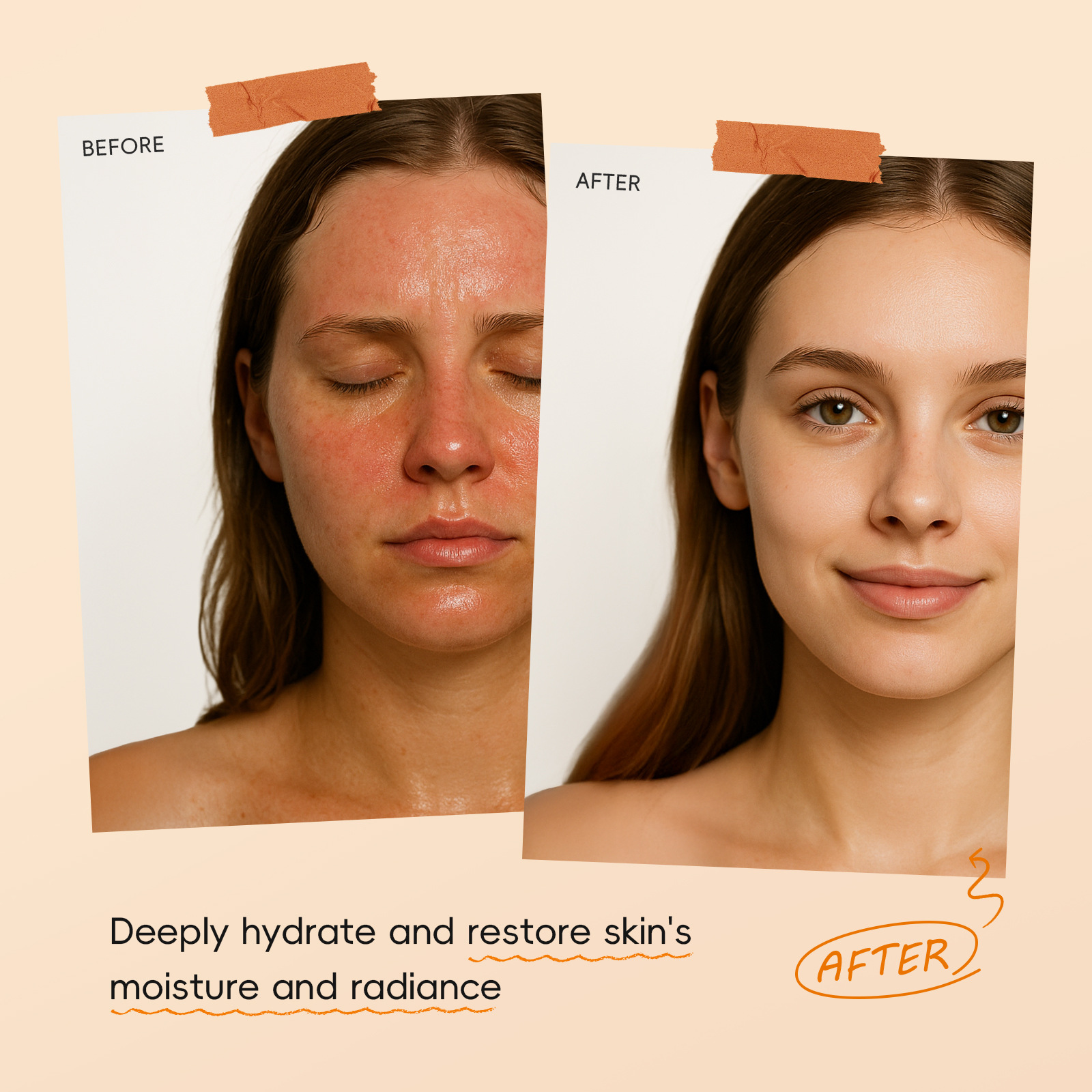Cross-border LAIKOU Vitamin c Post-sun Gel 50g Hydrating, Moisturizing and Soothing skin care products in stock from the manufacturer Application Scenario