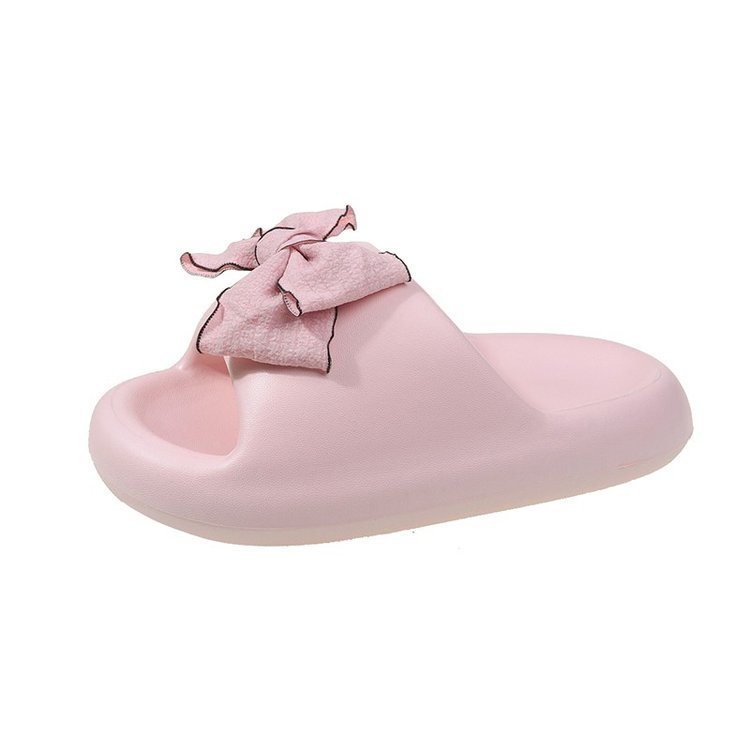 The 2025 new style of women's summer sandals are soft-soled, fashionable and cartoonish thick-soled, and are suitable for indoor bathroom use with a feeling of stepping on feces on the beach Item Picture