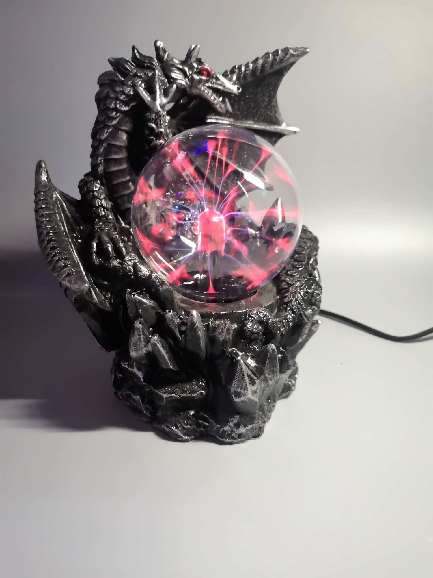 工艺品树脂摆件家居装饰喜庆礼品潮玩盲盒汽车摆件创意静电魔球白底实物图