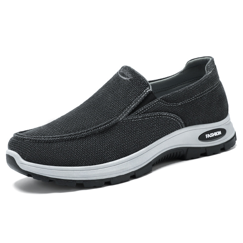 Men's autumn new casual old Beijing cloth shoes, single-foot dad shoes, soft-soled not tiring to the feet, work clothes shoes Item Picture