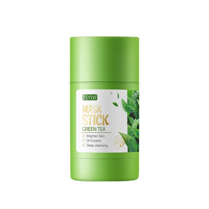 Cross-border FENYI Green Tea Series skin care product combination set Hydrating and Moisturizing Mask in full English packaging for export Item Picture