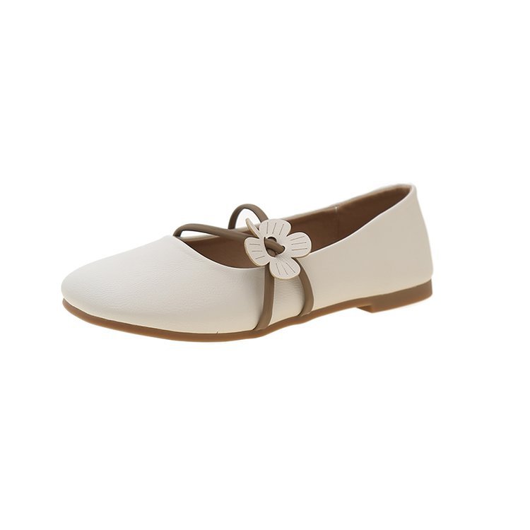Fashionable, niche and gentle fairy style 2025 Spring/Autumn new small leather shoes, flat and versatile, single shoes for women Item Picture