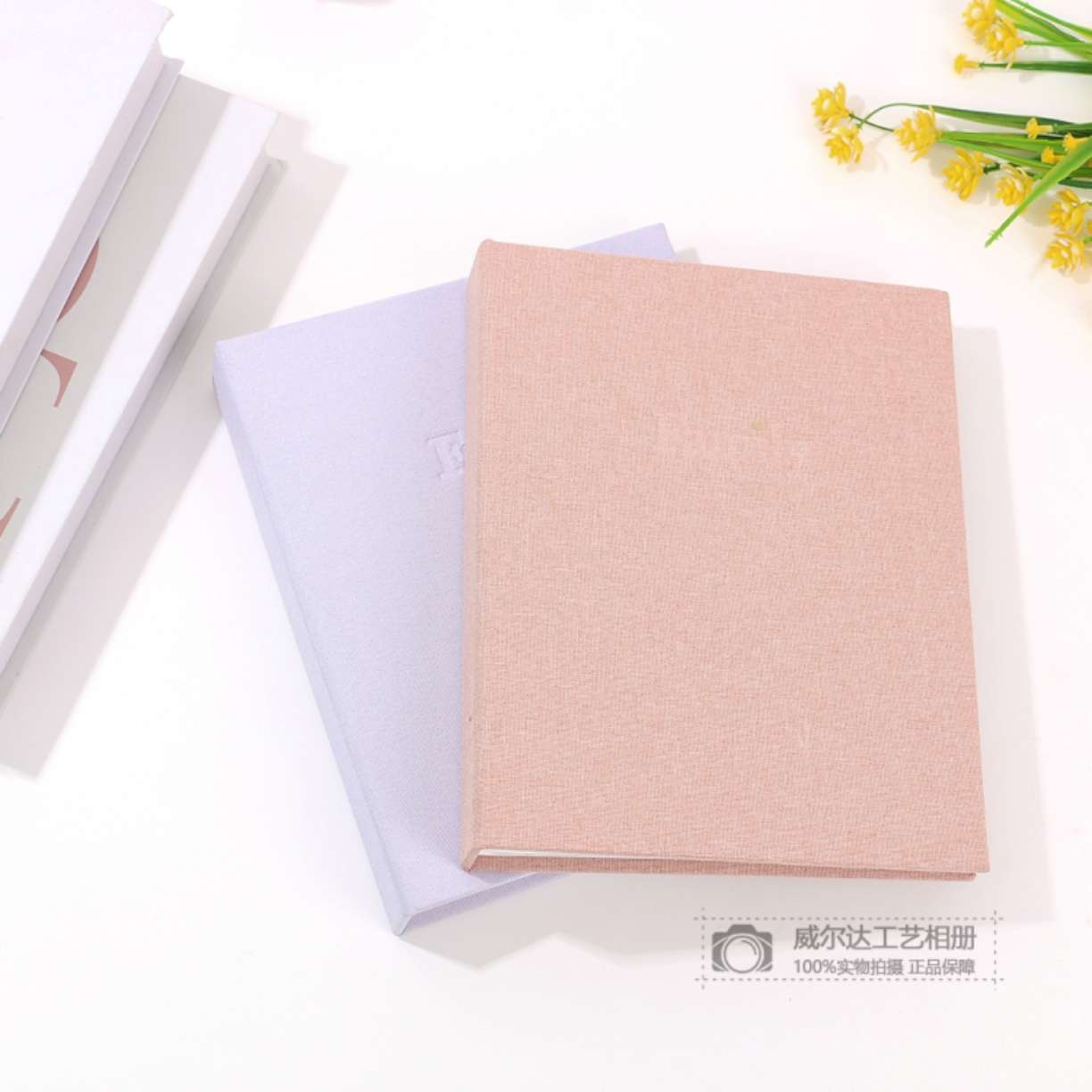 简约相册集家庭儿童宝宝孩子成长记录纪念册情侣影集幼儿园收纳本