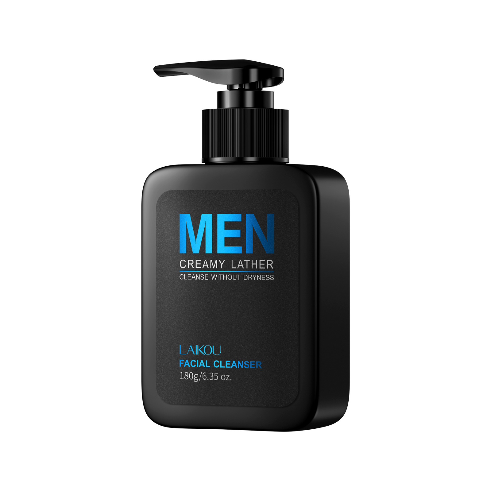 Cross-border LAIKOU Men's Moisturizing Facial Cleanser 180g Hydrating, Moisturizing and Nourishing, Export Facial Cleanser for men Item Picture