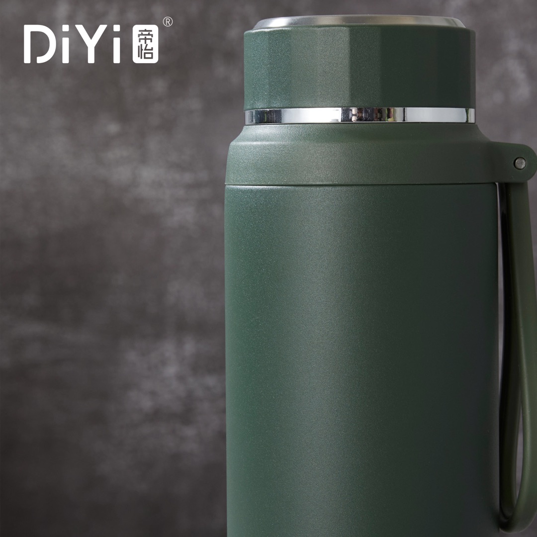 Classic style, evergreen cup type DY-BW1313 Diyi Yuntu Vacuum Cup 800ml, 304+316 food safety grade material, powder-coated paint surface, wear-resistant and scratch-resistant pic 4