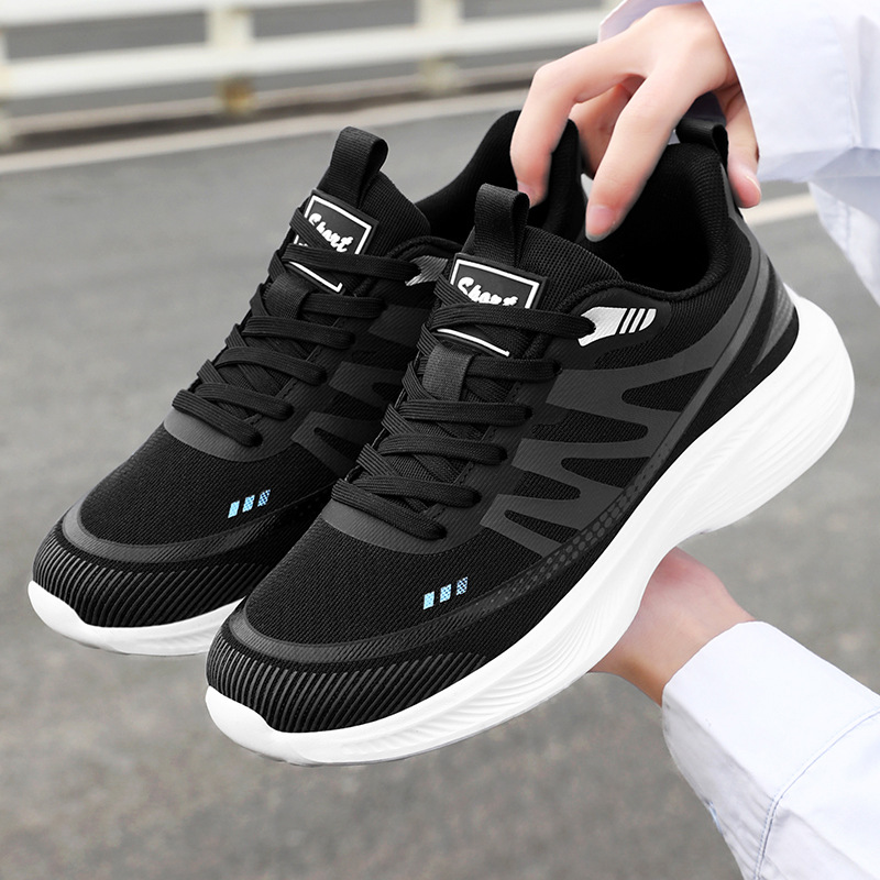 Autumn women's breathable mesh shoes, outdoor lightweight running shoes, casual and versatile women's shoes, trendy single shoes details Picture