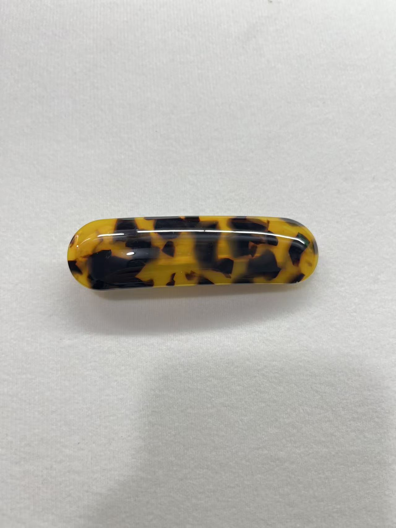 Fashionable and simple spring clip edge clip acetic acid eco-friendly hair clip Item Picture