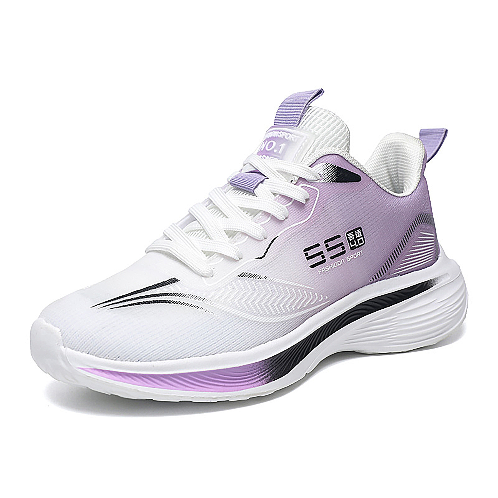 Spring and Autumn's new cross-border casual women's single shoes, running shoes, soft-soled shock-absorbing lightweight sports shoes Item Picture
