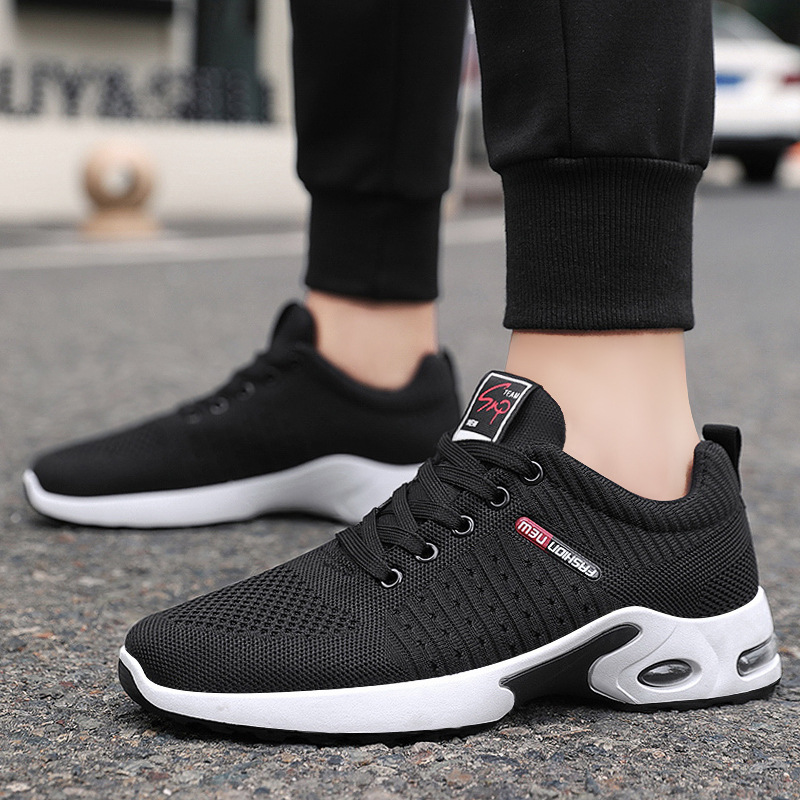 Men's sports shoes 2025 New lightweight shoes, men's casual running shoes, fashionable soft-soled trendy men's shoes, breathable Specification drawing