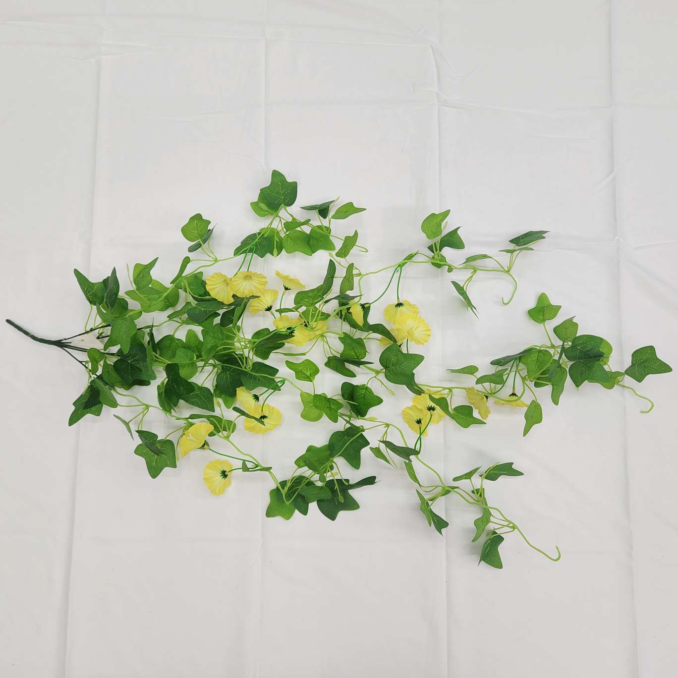 办公文化仿真园艺玫瑰花杆火把狂欢夜导具电镀玫瑰钩织花束喇叭花挂详情图2