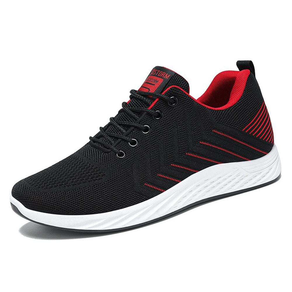 Men's Shoes 2025 New foreign trade men's shoes breathable, casual and lightweight running shoes Korean style fashionable and trendy sports shoes for men Item Picture