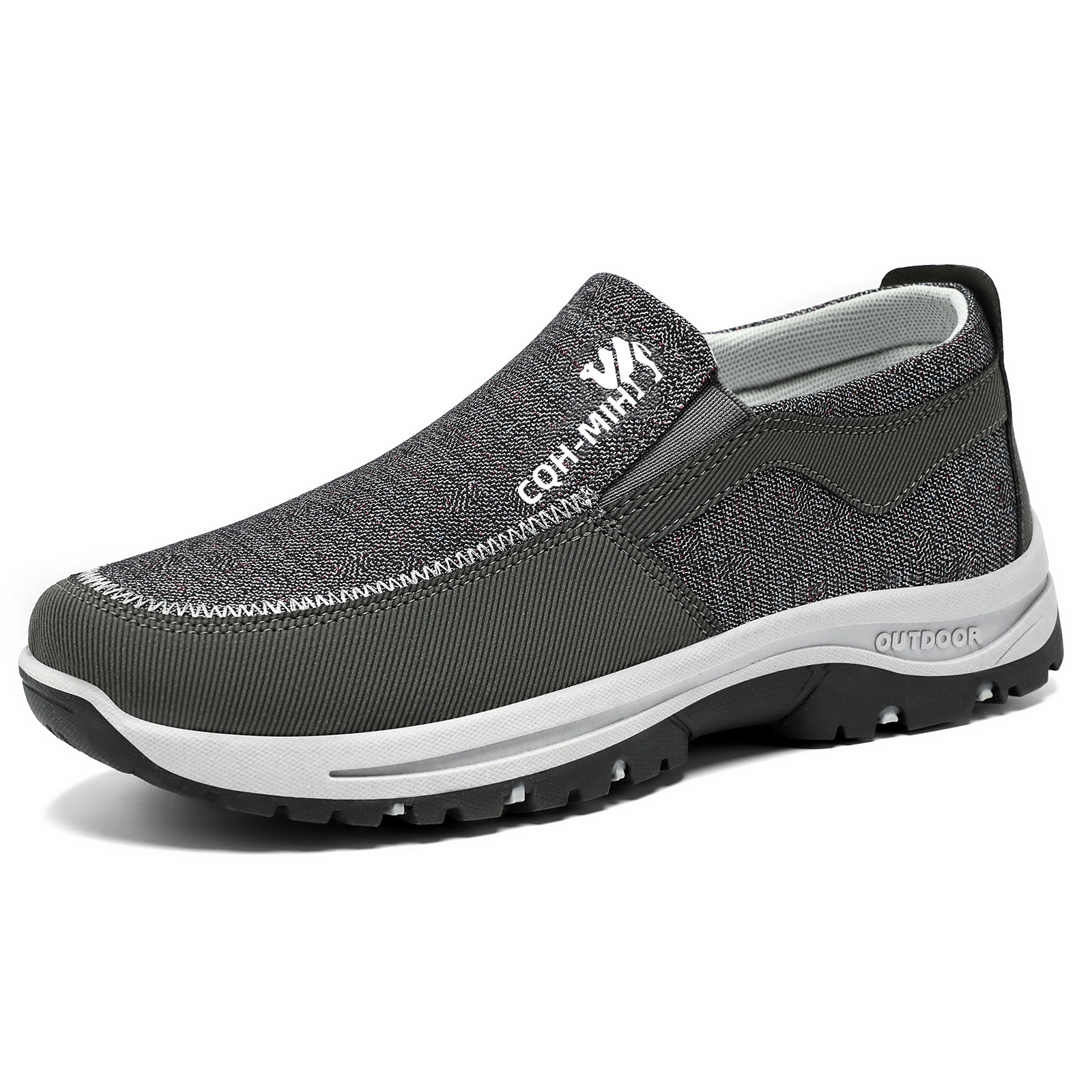 Men's shoes, autumn anti-slip old Beijing cloth shoes, middle-aged and elderly walking shoes, breathable and versatile, one foot on dad's shoes Item Picture