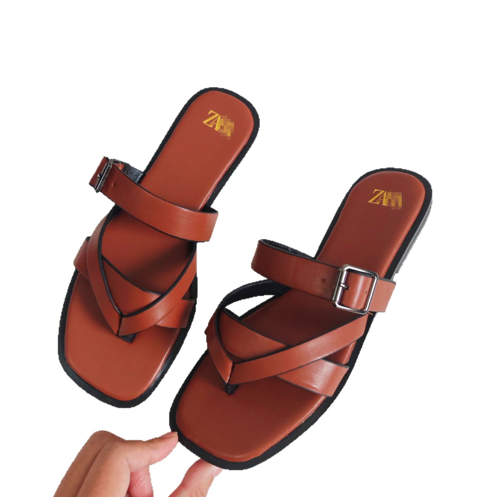 Eddie shoe factory Direct Sales ZA Best-selling Original Single Flat soled flip-flops Women's Slippers Item Picture