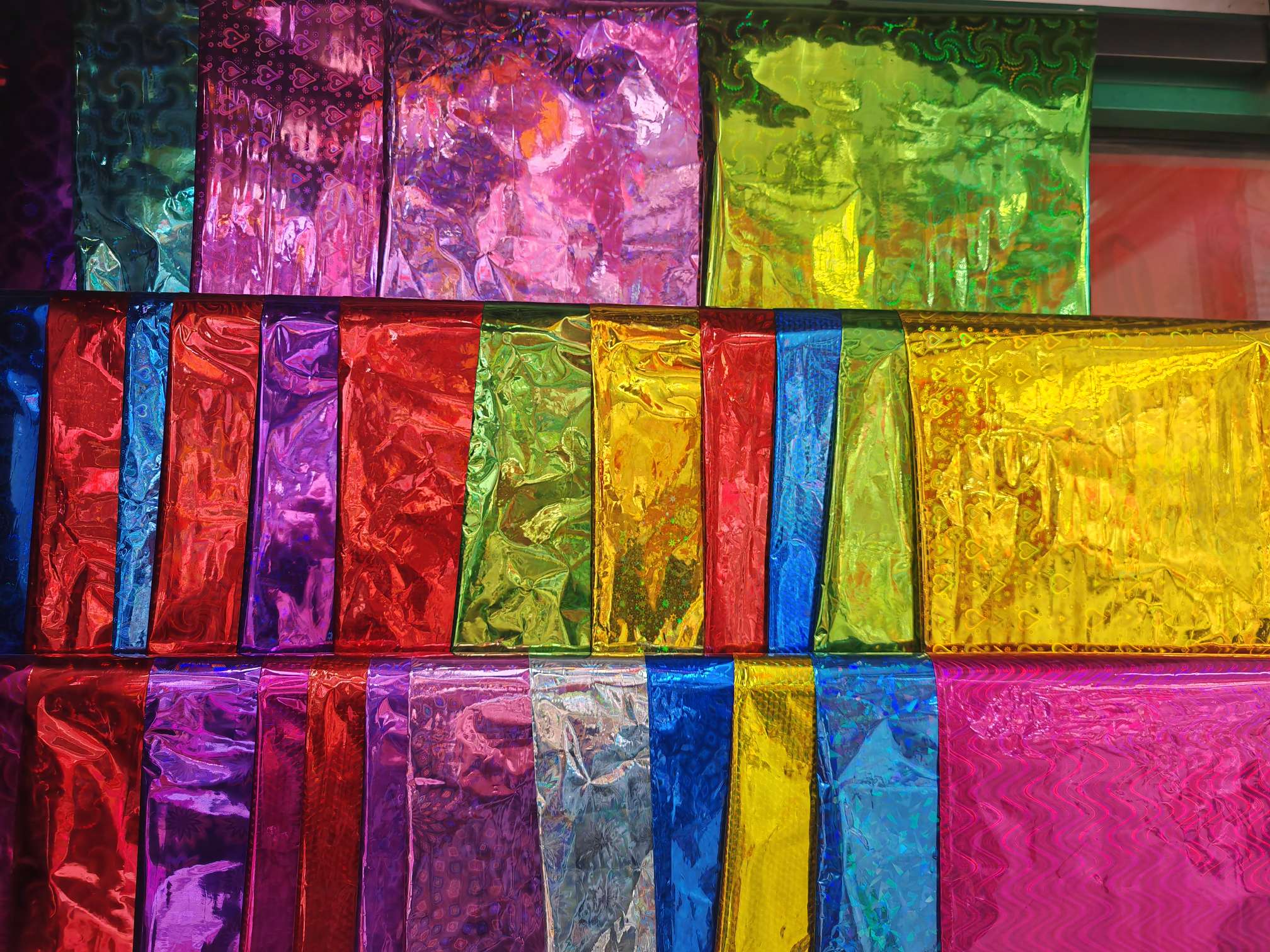 Gift wrapping paper, laser gift wrapping paper detail image 4