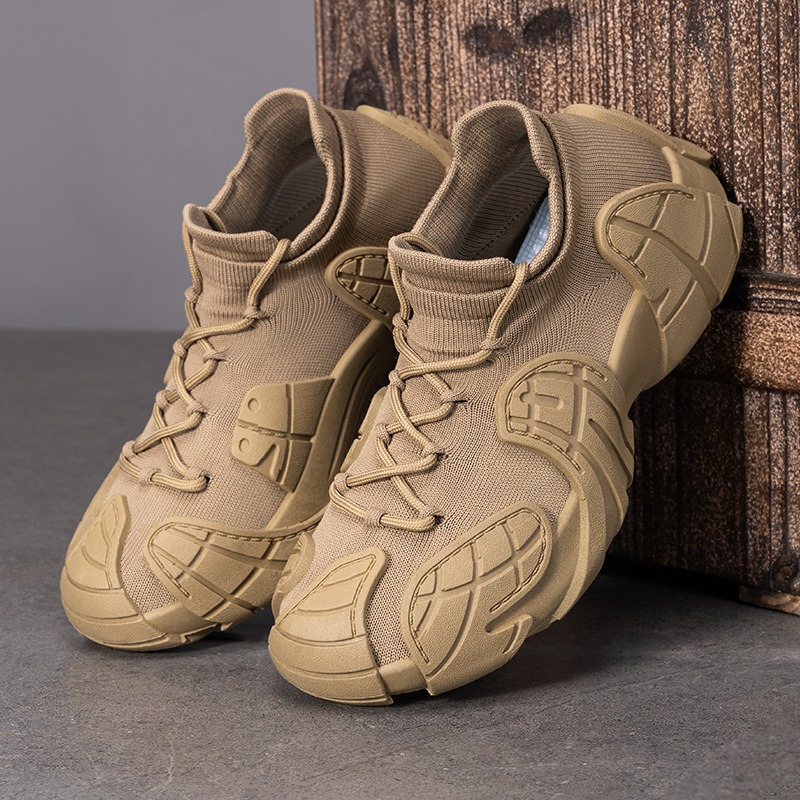The new autumn collection of octopus coconut thick-soled woven casual single shoes is a versatile choice for men. These are large-sized men's shoes for export Specification drawing