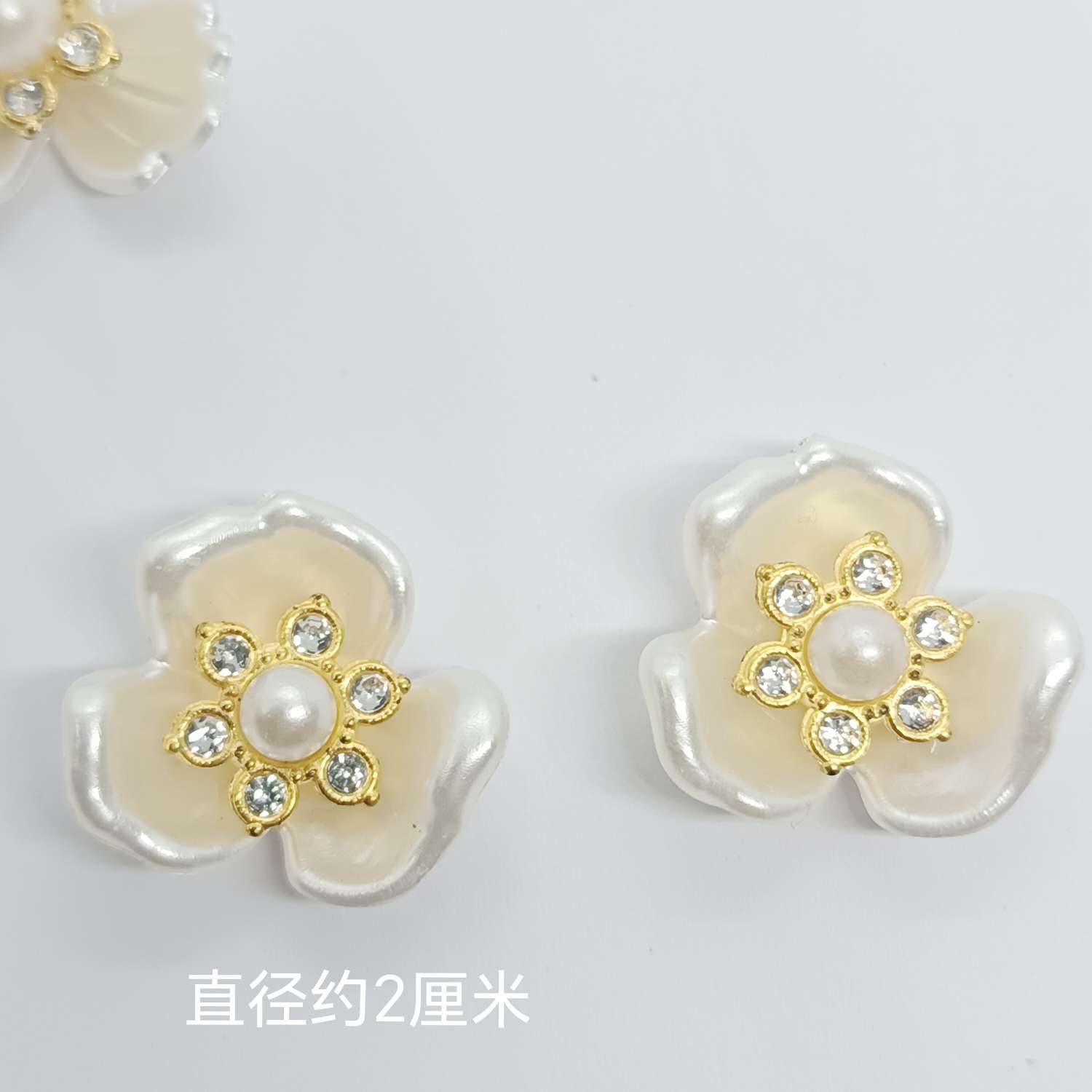 饰品配件树脂材料宋锦diy铃铛装饰品手工制作配件多色任选产品图