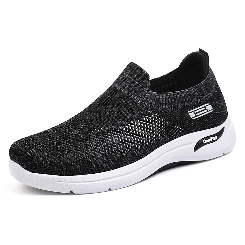 Men's shoes wholesale 2025 new men's shoes, spring and autumn casual shoes, breathable mesh shoes, perforated mesh shoes, trendy brand Item Picture